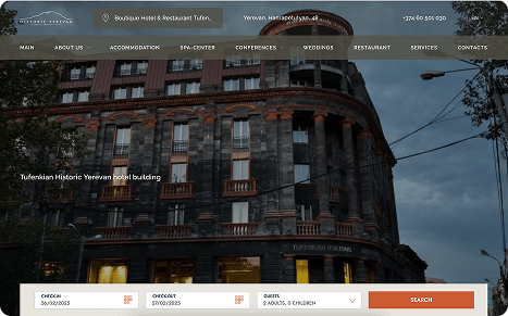 Website INGER Hotel